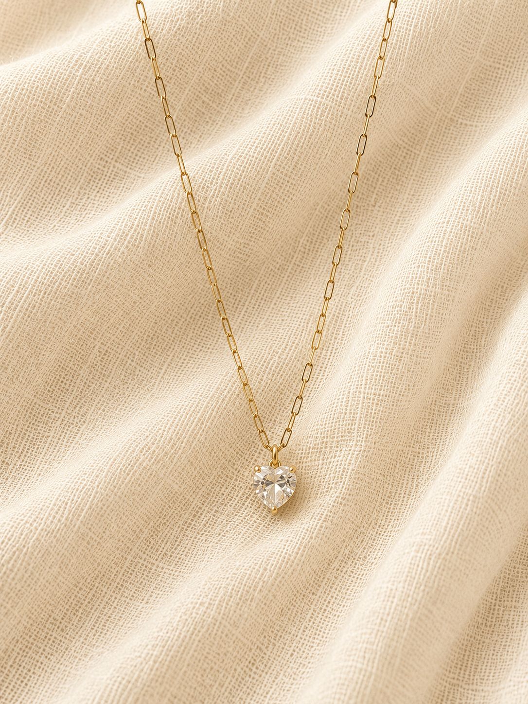 Collar Corazón Cristal